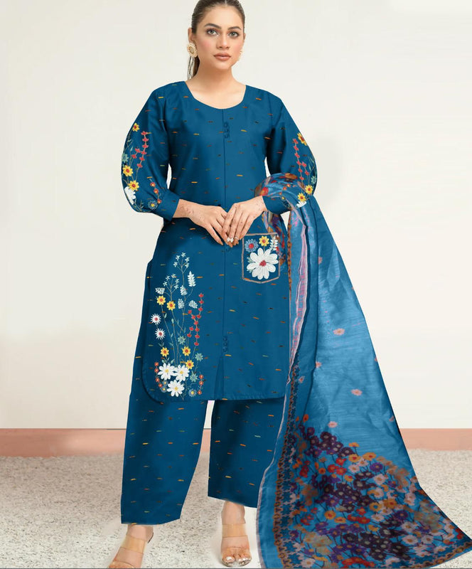 TARAAZ SELF FORMAL 3pcs suit