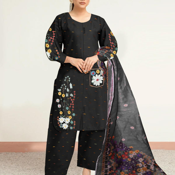 TARAAZ SELF FORMAL 3pcs suit