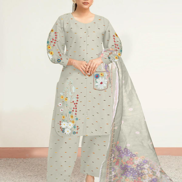 TARAAZ SELF FORMAL 3pcs suit