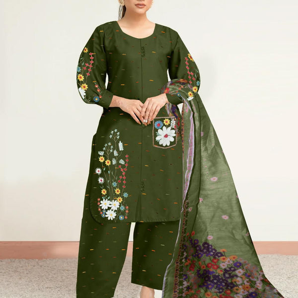 TARAAZ SELF FORMAL 3pcs suit