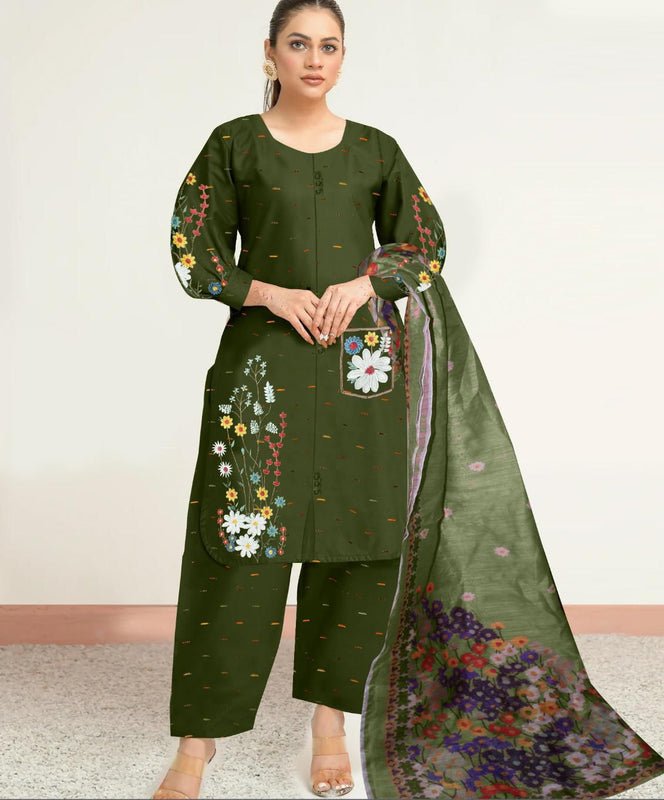 TARAAZ SELF FORMAL 3pcs suit