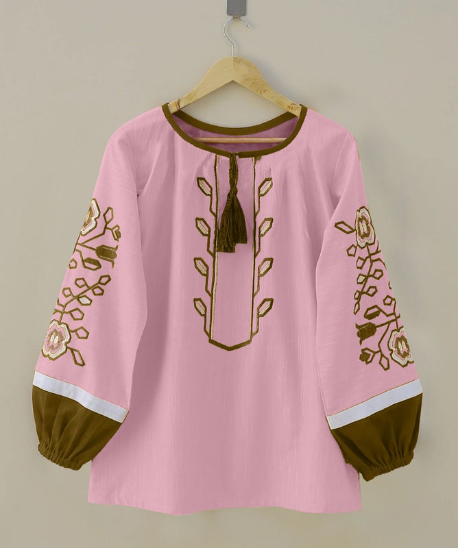 KN FABERIZO WESTERN EMB TOP