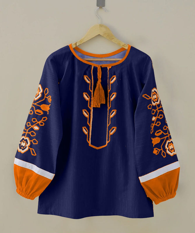 KN FABERIZO WESTERN EMB TOP