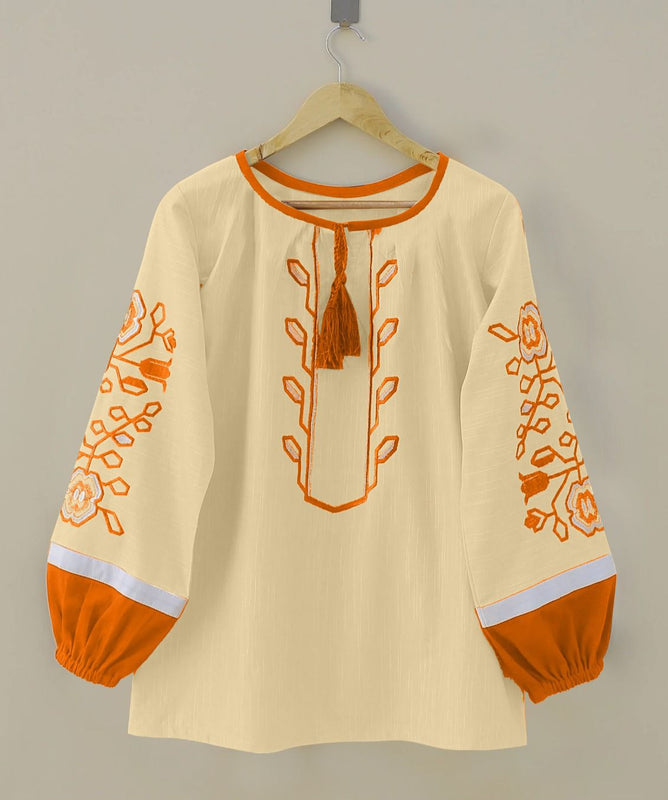 KN FABERIZO WESTERN EMB TOP