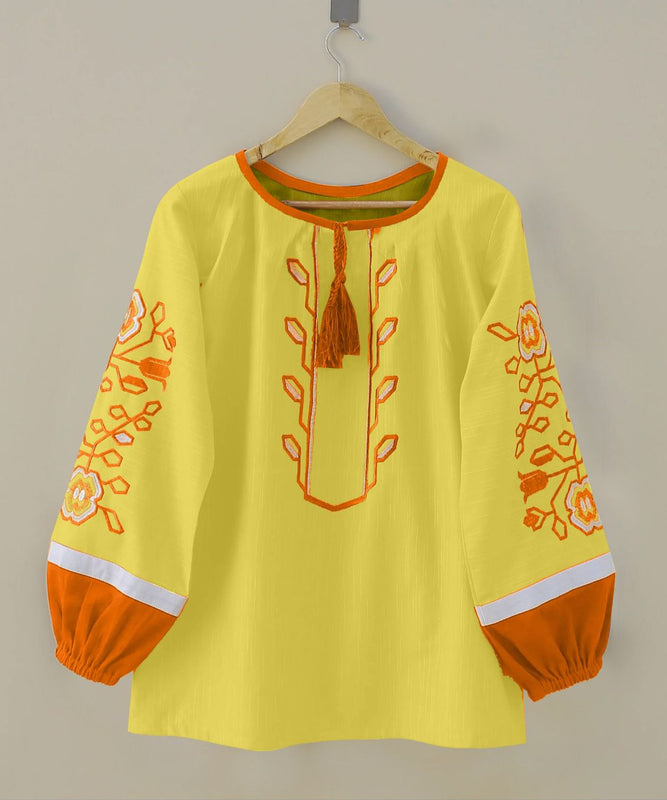 KN FABERIZO WESTERN EMB TOP