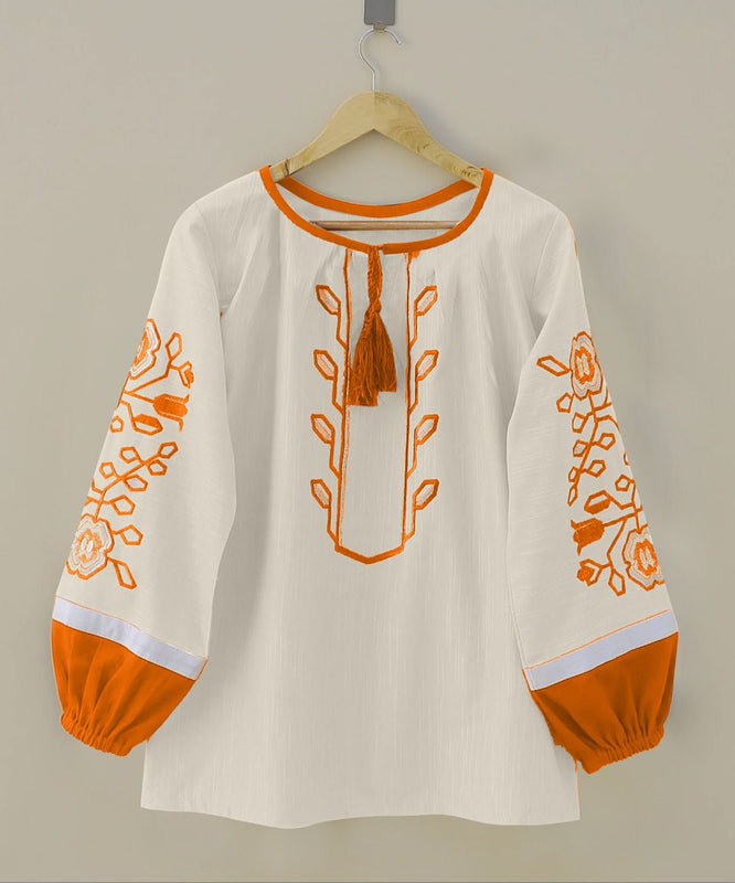 KN FABERIZO WESTERN EMB TOP