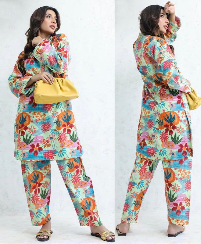 LUXURY Fusion Premium Co-Ords Set – Crystal Lawn (Summer Chapter Edition)