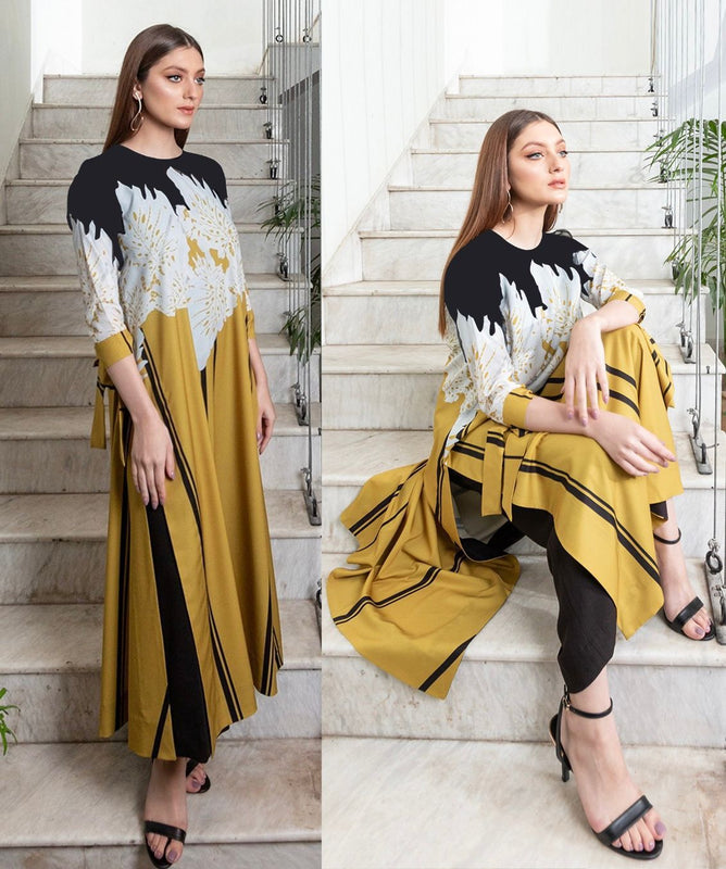 Rs 2499/- Stitched Suit || FUSION LONG EDITION || FORMAL CHAPTER