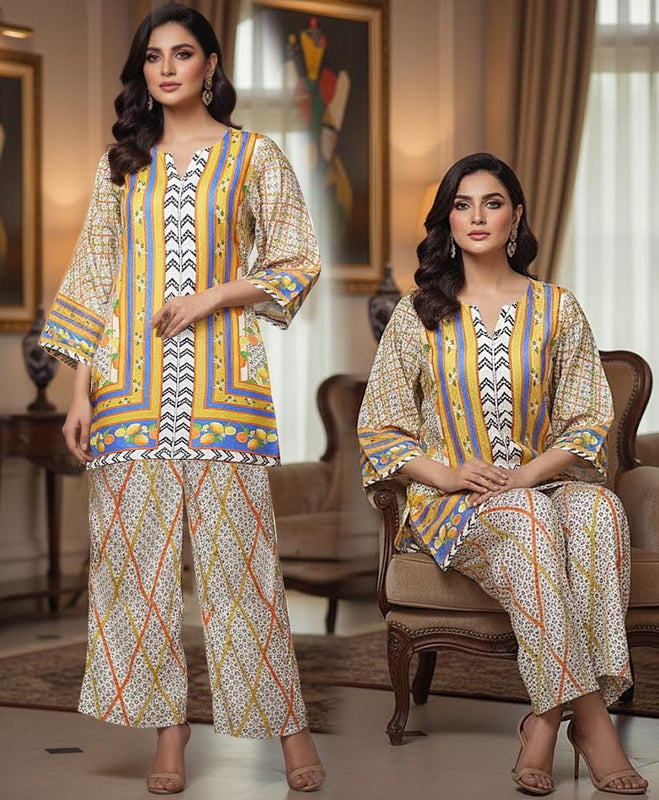 Fusion Premium Pashmina Co-Ords Set – Crystal Khaddar (Winter Chapter Edition)