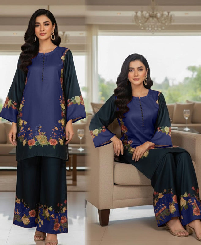 Fusion Premium PASHMINA/KHADDAR Co-Ords Set – PASHMINA (Winter Chapter Edition)