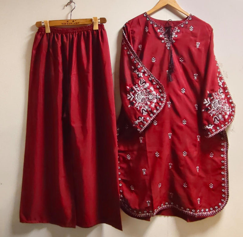 POSHAK Prestige Co-Ords – Western Shenzhen Cut (2-Piece Set)