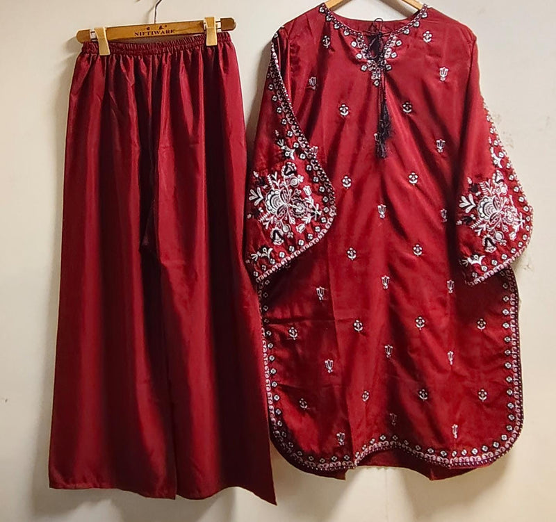 POSHAK Prestige Co-Ords – Western Shenzhen Cut (2-Piece Set)