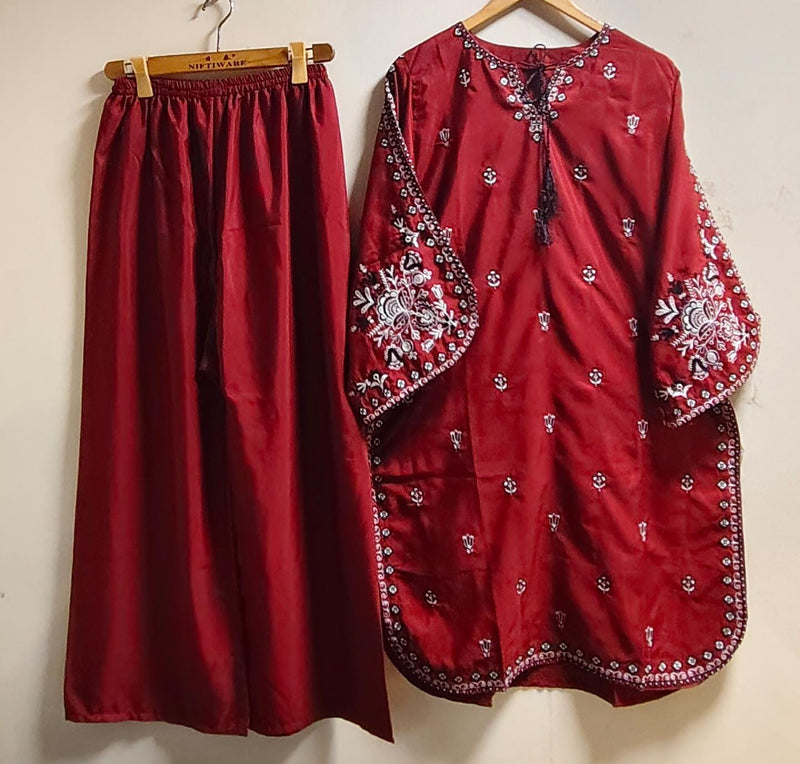 POSHAK Prestige Co-Ords – Western Shenzhen Cut (2-Piece Set)