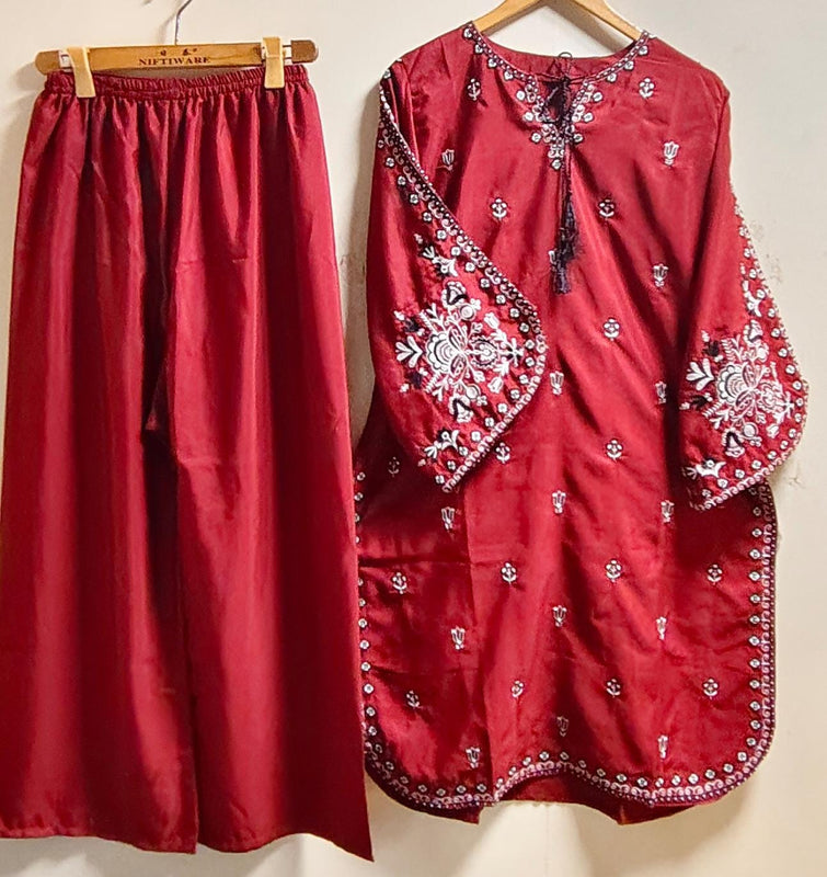 POSHAK Prestige Co-Ords – Western Shenzhen Cut (2-Piece Set)