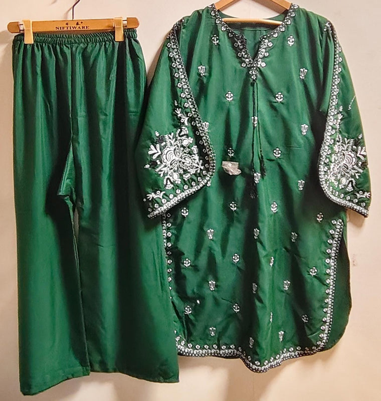 POSHAK Prestige Co-Ords – Western Shenzhen Cut (2-Piece Set)