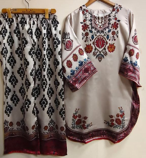 FUSION DIGITAL CO-ORDS SET Shamois Silk