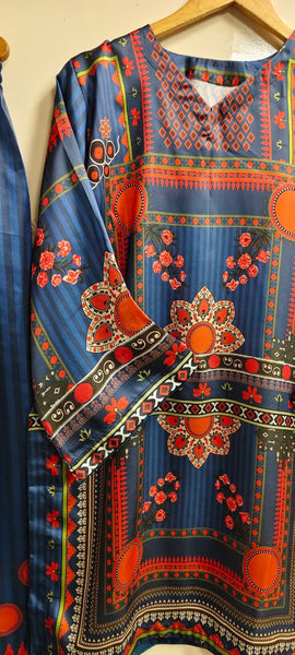 FUSION DIGITAL CO-ORDS SET Shamois Silk