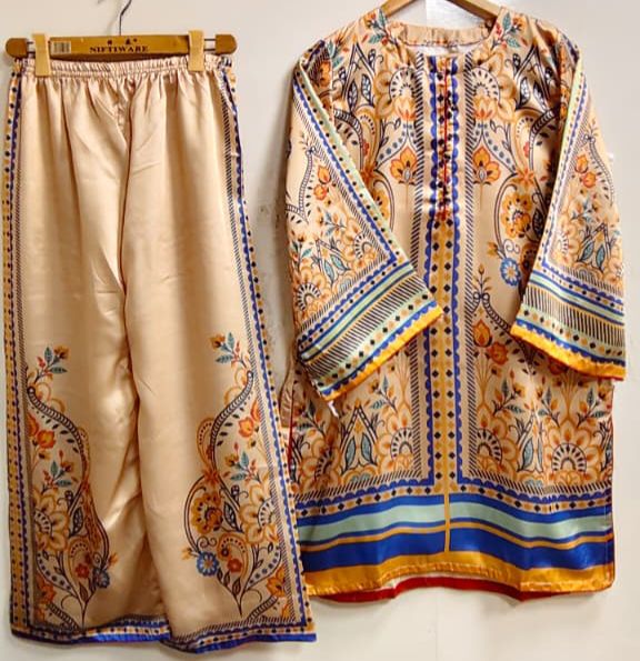 FUSION DIGITAL CO-ORDS SET Shamois Silk