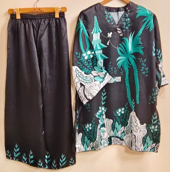 FUSION DIGITAL CO-ORDS SET Shamois Silk