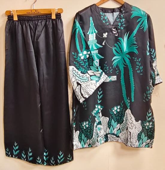 FUSION DIGITAL CO-ORDS SET Shamois Silk