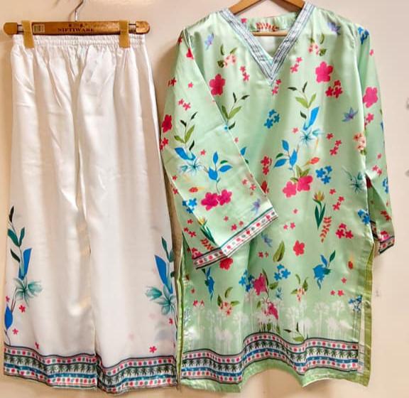 FUSION DIGITAL CO-ORDS SET Shamois Silk