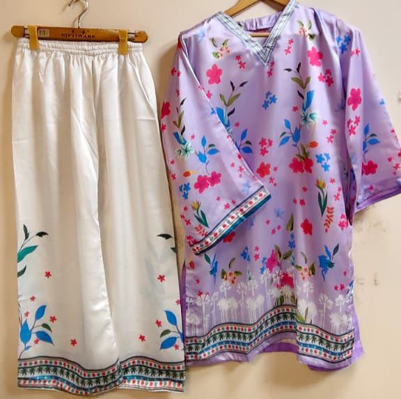 FUSION DIGITAL CO-ORDS SET Shamois Silk