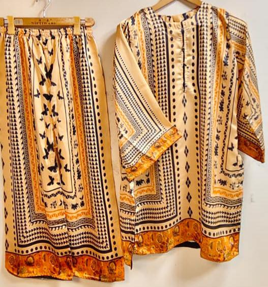 FUSION DIGITAL CO-ORDS SET Shamois Silk