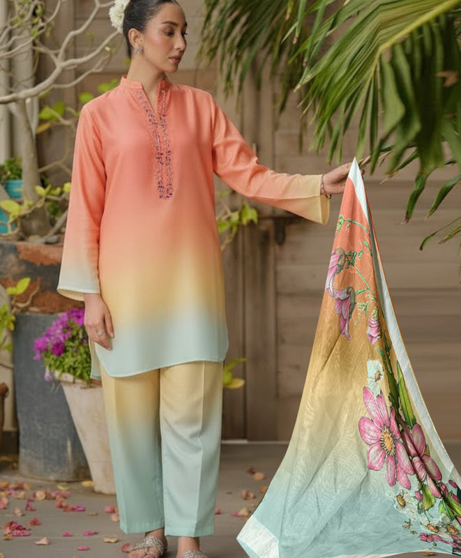 TIE & DYE 3-Piece Suit – Handwork Edition