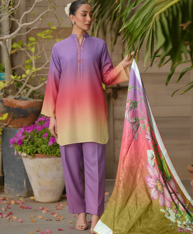 TIE & DYE 3-Piece Suit – Handwork Edition