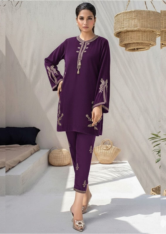 ZAWAR HANDWORK VELVET EDITION – Winter Luxury Wear