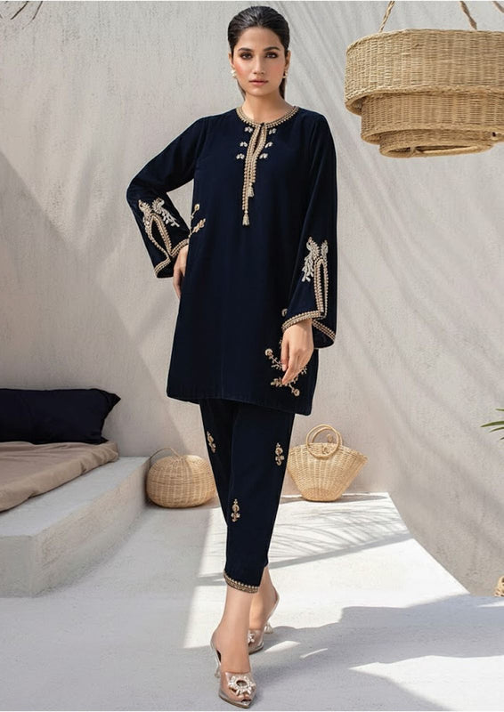 ZAWAR HANDWORK VELVET EDITION – Winter Luxury Wear