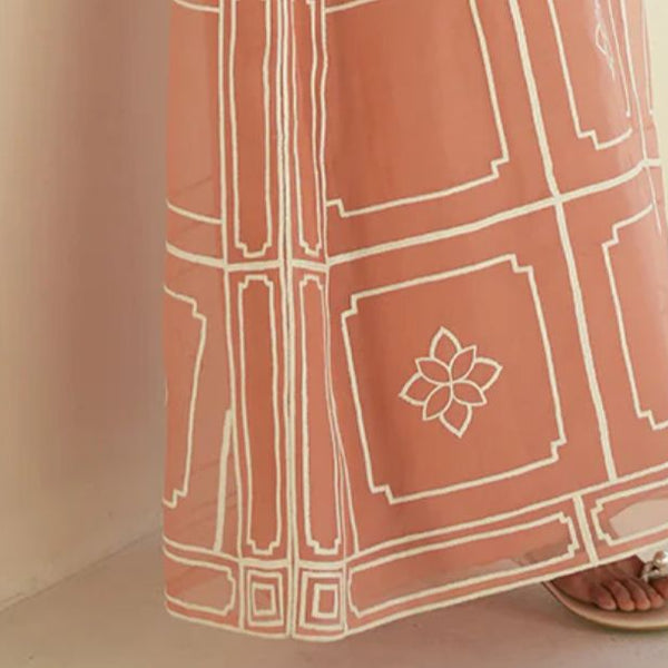 FUSION LONG GOTTA NECK – Elegant 2 Piece Set