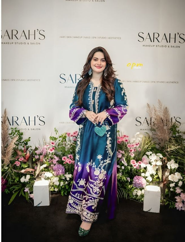 ✨ FUSION LONG – Neck Embroidered PEHNAWA Luxe ✨