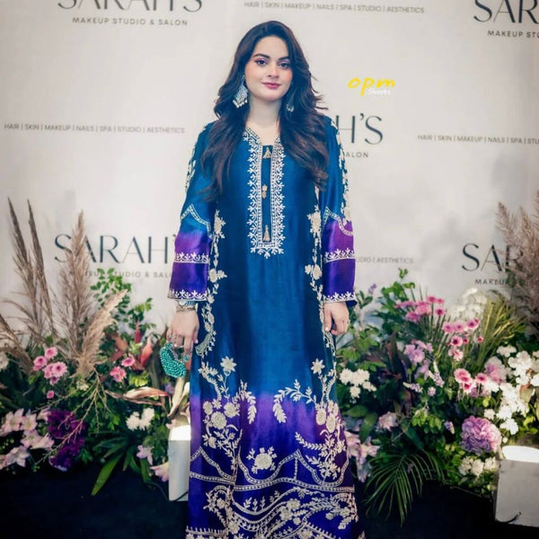 ✨ FUSION LONG – Neck Embroidered PEHNAWA Luxe ✨