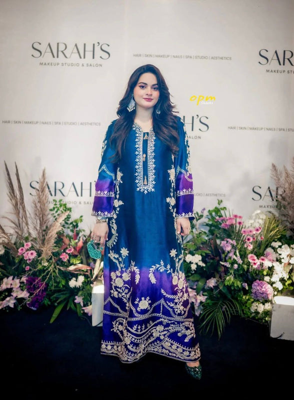 ✨ FUSION LONG – Neck Embroidered PEHNAWA Luxe ✨