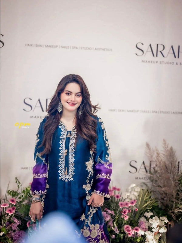 ✨ FUSION LONG – Neck Embroidered PEHNAWA Luxe ✨