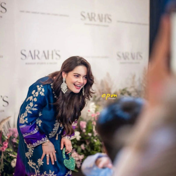 ✨ FUSION LONG – Neck Embroidered PEHNAWA Luxe ✨