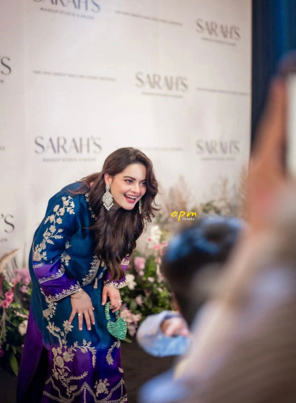 ✨ FUSION LONG – Neck Embroidered PEHNAWA Luxe ✨