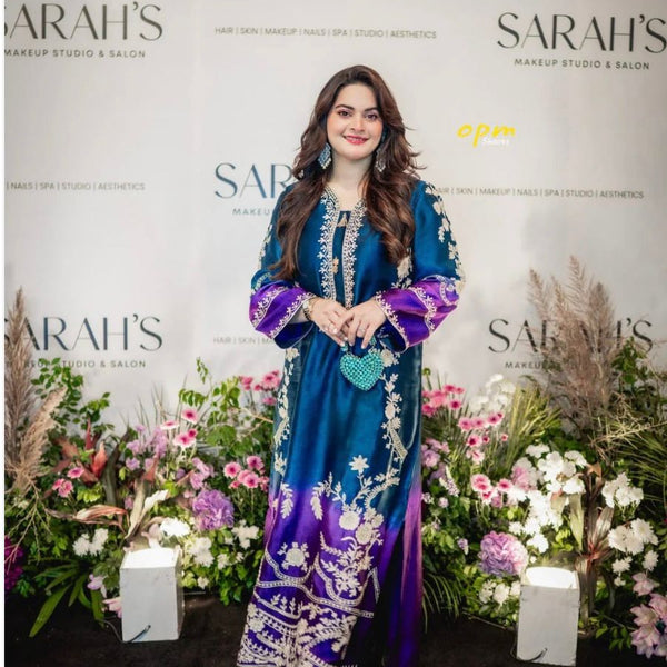 ✨ FUSION LONG – Neck Embroidered PEHNAWA Luxe ✨