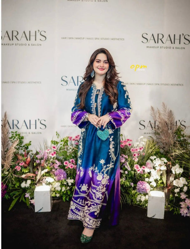 ✨ FUSION LONG – Neck Embroidered PEHNAWA Luxe ✨