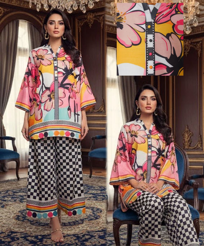 Fusion Premium KHADDAR Co-Ords Set – Crystal Khaddar (Winter Chapter Edition)