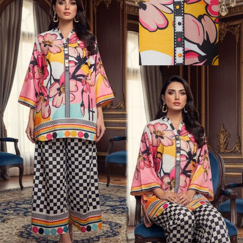 Fusion Premium KHADDAR Co-Ords Set – Crystal Khaddar (Winter Chapter Edition)