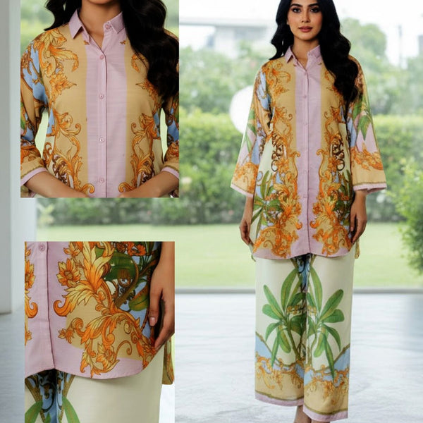 Fusion Premium KHADDAR Co-Ords Set – Crystal Khaddar (Winter Chapter Edition)