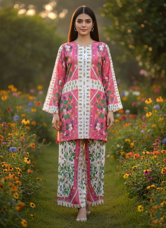 Fusion Premium Cotton Silk Co-Ords Set Price 1749/- !SL00247