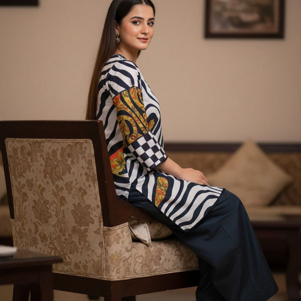 Fusion Premium KHADDAR Co-Ords Set – Crystal Khaddar (Winter Chapter Edition)