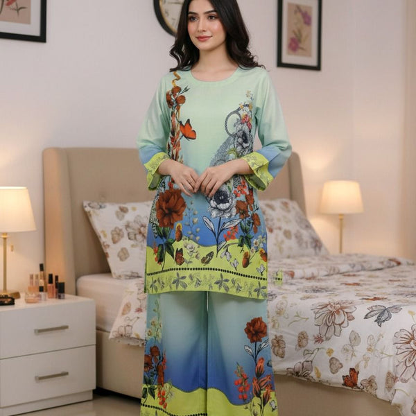 Fusion Premium KHADDAR Co-Ords Set – Crystal Khaddar (Winter Chapter Edition)