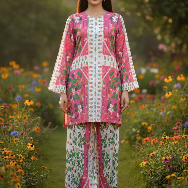 Fusion Premium KHADDAR Co-Ords Set – Crystal Khaddar (Winter Chapter Edition)