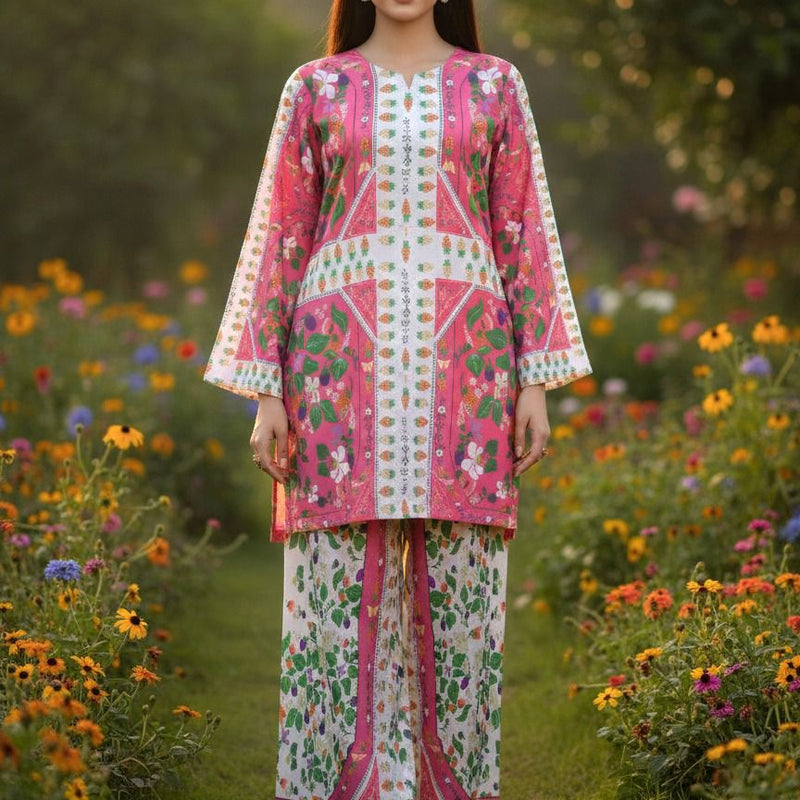 Fusion Premium KHADDAR Co-Ords Set – Crystal Khaddar (Winter Chapter Edition)