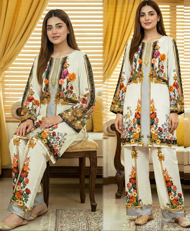 Fusion Premium Cotton Silk Co-Ords Set Price 1749/- !SL00247