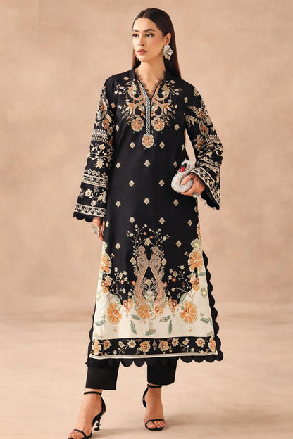 Fusion Midnight Bloom Printed Long Shirt 2 piece | Rs 2999/- | ETHNIC INSPIRED
